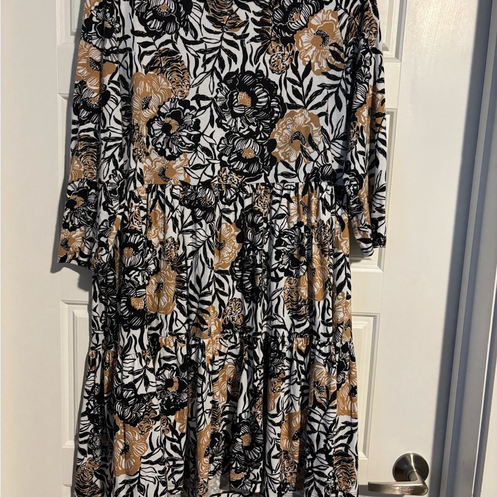 Lilly Pulitzer Geanna Swing Dress L Peony Party
